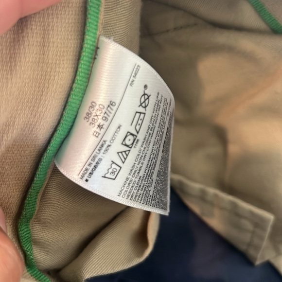 Gap lived in straight men’s chinos 38 x 30 in vintage navy - Picture 5 of 6